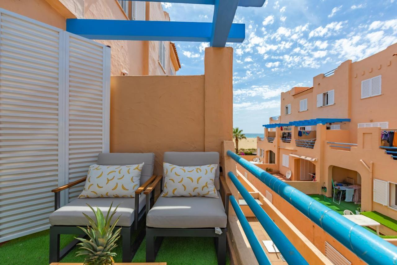 Beachfront, Pool, Terrace, Garage & Fibre Internet Tarifa Exterior foto